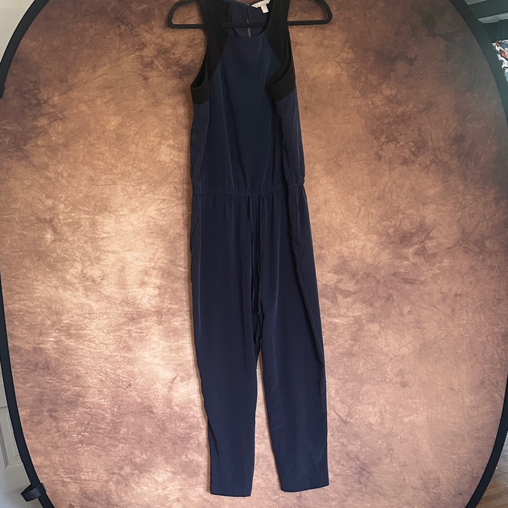 Banana Republic Midnight Blue Jumpsuit